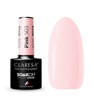 Claresa - Semi-permanenter Nagellack Soak off - 503: Pink