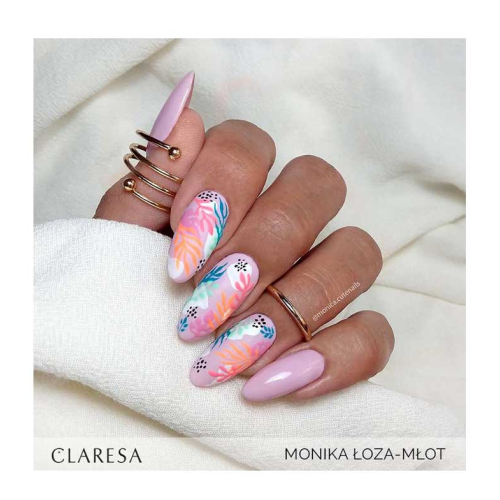 Claresa - Semi-permanenter Nagellack Soak off - 504: Pink