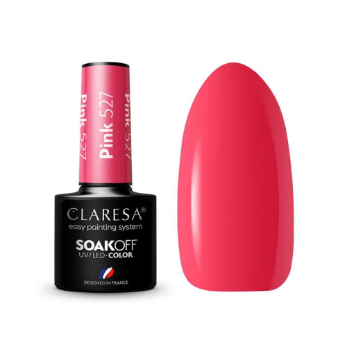 Claresa - Semi-permanenter Nagellack Soak off - 527: Pink