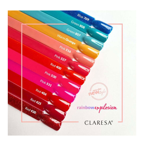 Claresa - Semi-permanenter Nagellack Soak off - 527: Pink