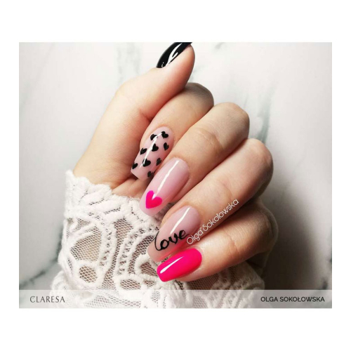 Claresa - Semi-permanenter Nagellack Soak off - 531: Pink