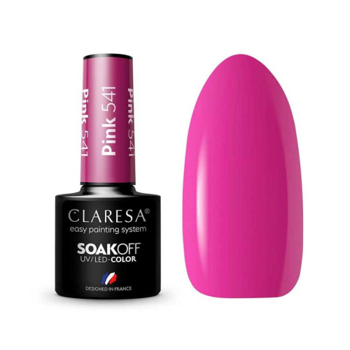Claresa - Semi-permanenter Nagellack Soak off - 541: Pink