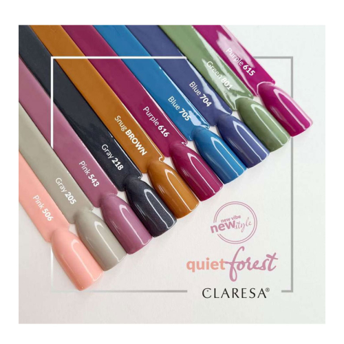 Claresa - Semi-permanenter Nagellack Soak off - 543: Pink