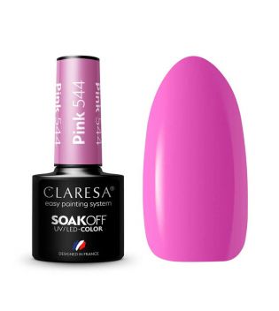 Claresa - Semi-permanenter Nagellack Soak off - 544: Pink