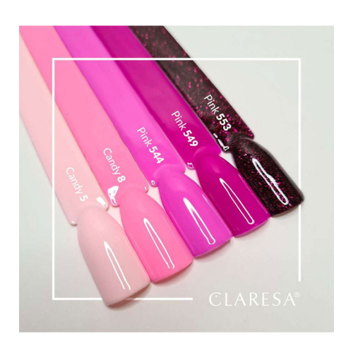 Claresa - Semi-permanenter Nagellack Soak off - 549: Pink