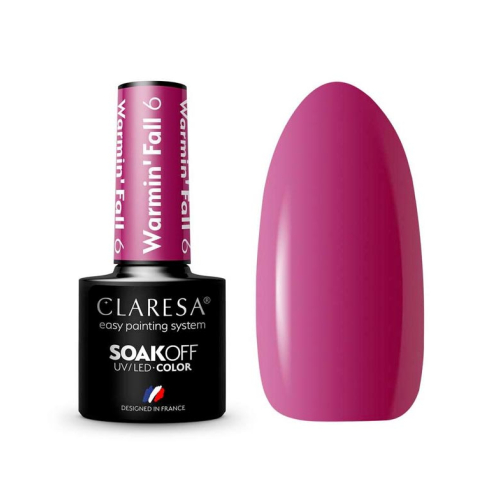 Claresa - Semi-permanenter Nagellack Soak off - 6: Warmin' Fall
