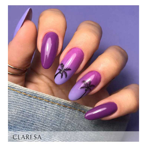 Claresa - Semi-permanenter Nagellack Soak off - 603: Purple