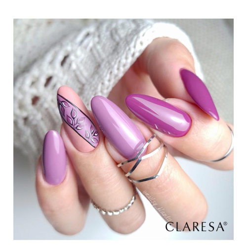 Claresa - Semi-permanenter Nagellack Soak off - 615:  Purple