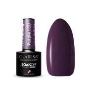 Claresa - Semi-permanenter Nagellack Soak off - 630: Purple