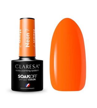 Claresa - Semi-permanenter Nagellack Soak off - 7: Neon
