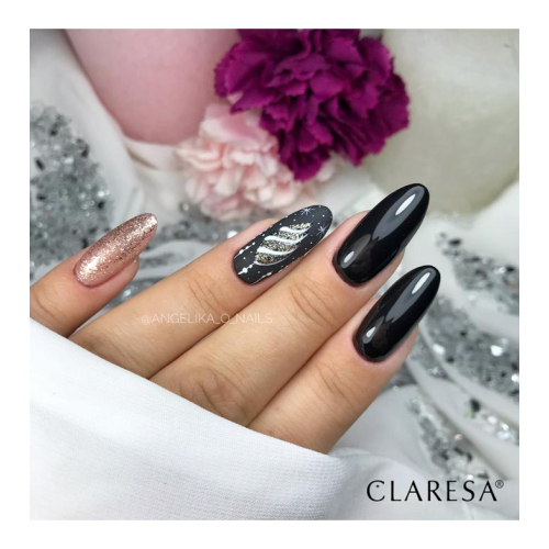 Claresa - Semi-permanenter Nagellack Soak off - 900: Black