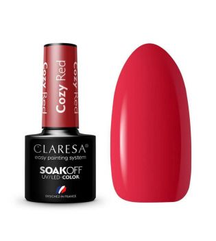 Claresa - Semi-permanenter Nagellack Soak off - Cozy Red