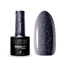 Claresa - Semi-permanenter Nagellack Soak off - Galaxy Black