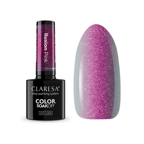 Claresa – Semipermanenter Nagellack Soak off – Ilusion Pink