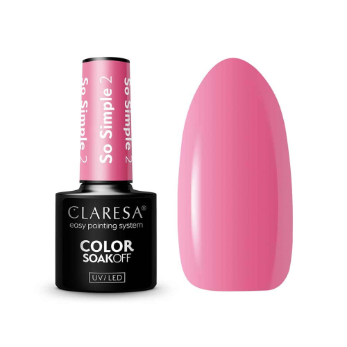 Claresa – Semipermanenter Nagellack Soak off So Simple - 02