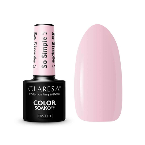 Claresa – Semipermanenter Nagellack Soak off So Simple - 05