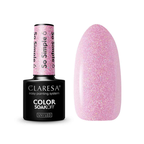 Claresa – Semipermanenter Nagellack Soak off So Simple - 06