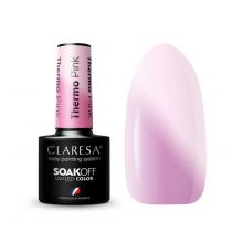 Claresa - Soak off semipermanenter Nagellack - Thermo Pink