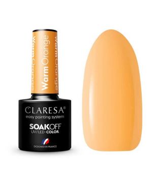 Claresa - Semi-permanenter Nagellack Soak off - Warm Orange
