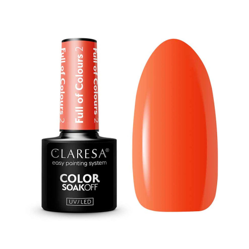 Claresa - *Full of Colours* - Semipermanenter Nagellack Soak off - 02