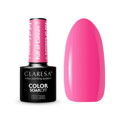 Claresa - *Full of Colours* - Semipermanenter Nagellack Soak off - 03