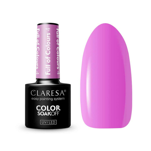 Claresa - *Full of Colours* - Semipermanenter Nagellack Soak off - 04