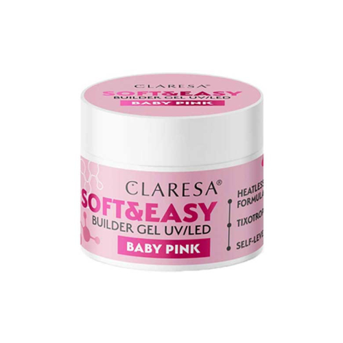Claresa - Aufbaugel Soft & Easy - Baby pink - 45 g