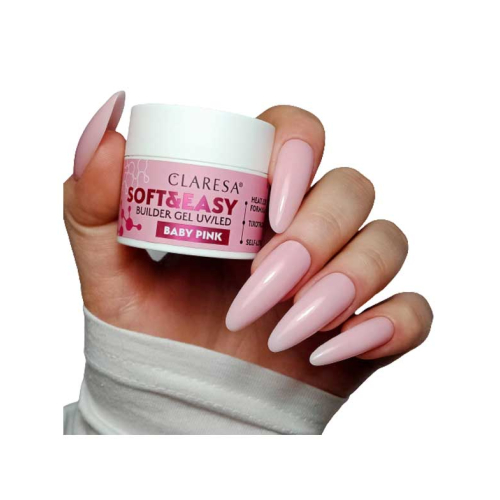Claresa - Aufbaugel Soft & Easy - Baby pink - 45 g