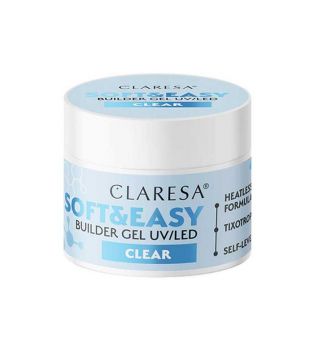 Claresa - Aufbaugel Soft & Easy - Clear - 45 g