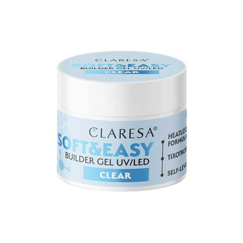 Claresa - Aufbaugel Soft & Easy - Clear - 45 g