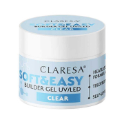 Claresa - Aufbaugel Soft & Easy - Clear - 90 g