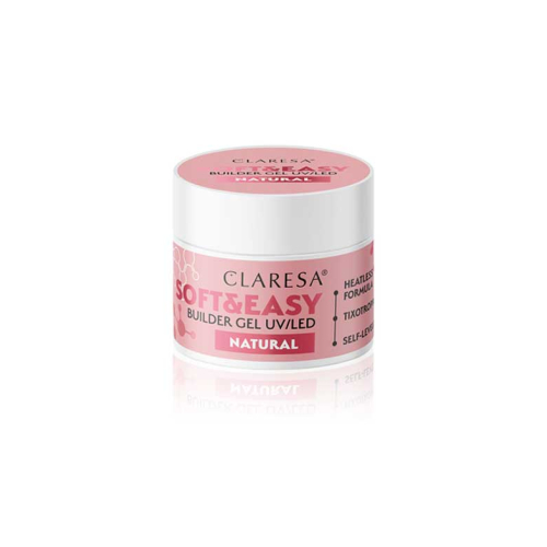 Claresa - Aufbaugel Soft & Easy - Natural - 12 g