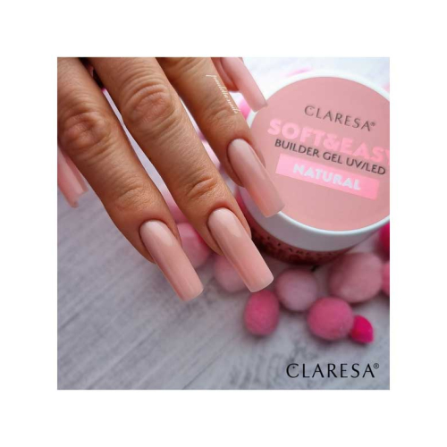 Claresa - Aufbaugel Soft & Easy - Natural - 12 g