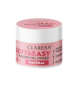 Claresa - Aufbaugel Soft & Easy - Natural - 45 g