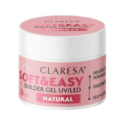 Claresa - Aufbaugel Soft & Easy - Natural - 90 g