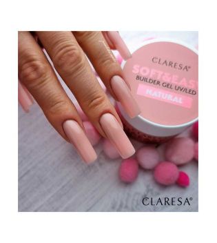 Claresa - Aufbaugel Soft & Easy - Natural - 90 g