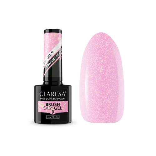 Claresa – Semipermanentes Nagelgel Brush Easy - 09