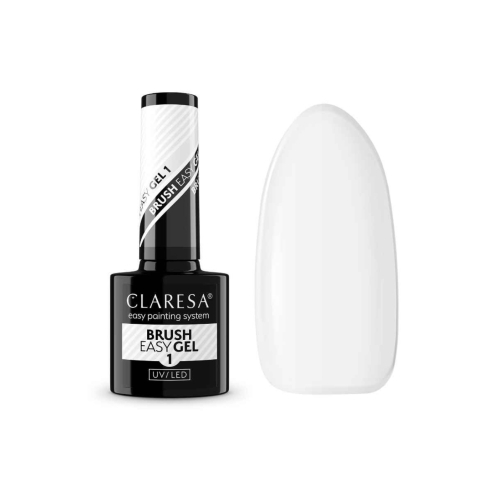 Claresa – Semipermanentes Nagelgel Brush Easy - 01