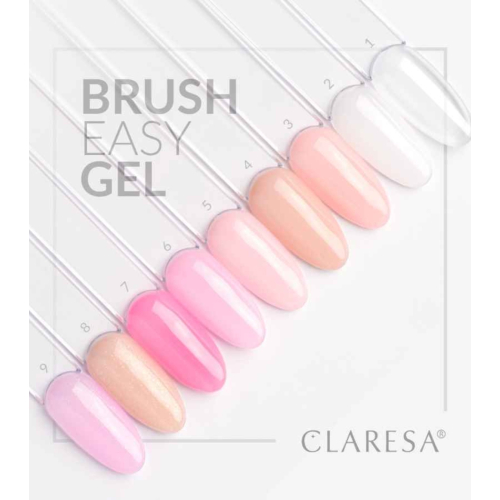 Claresa – Semipermanentes Nagelgel Brush Easy - 01