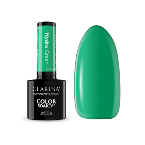 Claresa - *Hydro* - Ablösbarer, semipermanenter Nagellack - Green