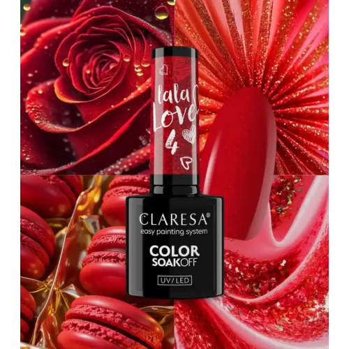 Claresa - *La La Love* - Semi-permanenter Nagellack Soak off - 04