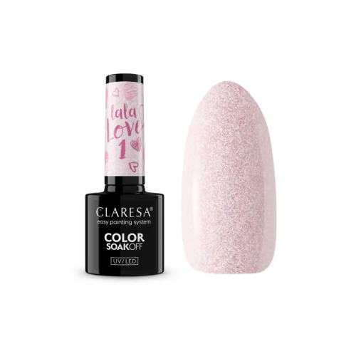 Claresa - *La La Love* - Semi-permanenter Nagellack Soak off - 01