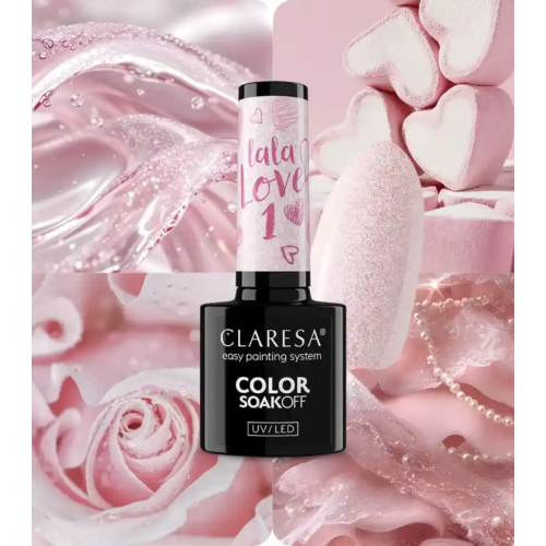 Claresa - *La La Love* - Semi-permanenter Nagellack Soak off - 01
