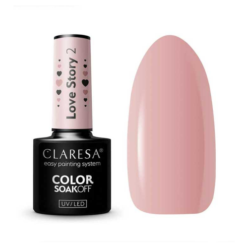 Claresa - *Love Story* - Semipermanenter Nagellack Soak off - 02