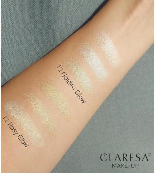 Claresa – Highlighter-Palette Too glam to give a damn! - 12: Golden Glow