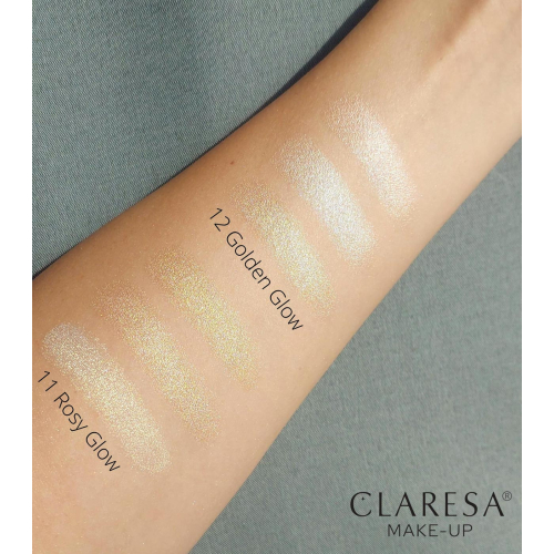 Claresa – Highlighter-Palette Too glam to give a damn! - 12: Golden Glow