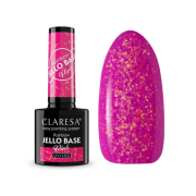 Claresa - *Rainbow Jello Base* - Semipermanenter Nagellack - Pink