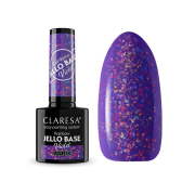 Claresa - *Rainbow Jello Base* - Semipermanenter Nagellack - Violet
