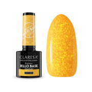 Claresa - *Rainbow Jello Base* - Semipermanenter Nagellack - Yellow
