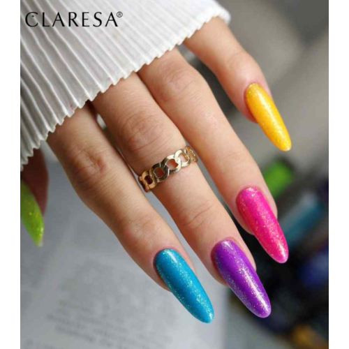 Claresa - *Rainbow Jello Base* - Semipermanenter Nagellack - Yellow
